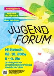 Bild: Plakat Jugendforum